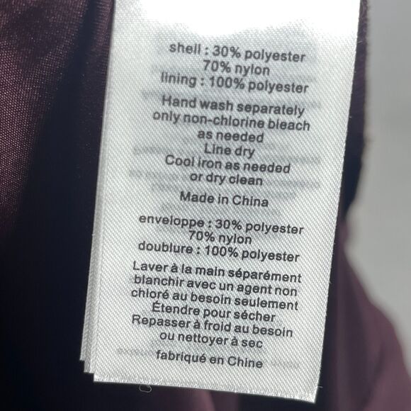 David's Bridal Dress Women 20W Garnet Lace Overlay Elbow Sleeve Cocktail NWT - Picture 16 of 16